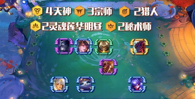 玩转云顶之弈1023宗师耀光猎阵容，夺得荣耀（掌握最强猎人组合）