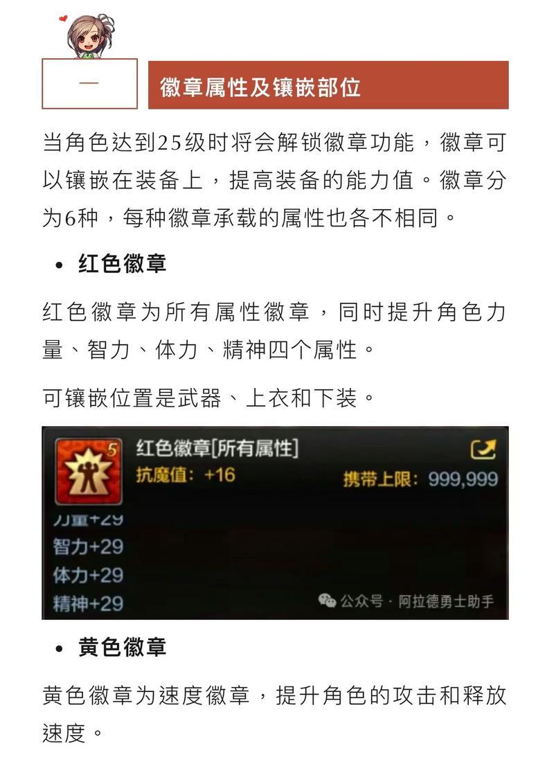 DNF月亮属强徽章有何特殊之处？属强徽章的作用是什么？