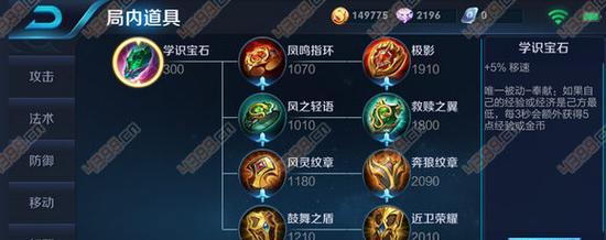 极光宝石在王者荣耀中如何发挥作用？