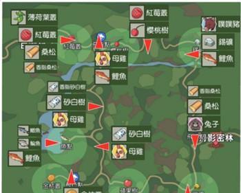 小森生活茁壮绯树采集攻略