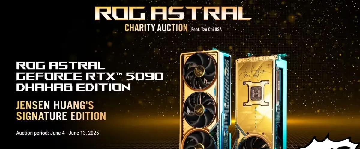 真·败家之眼！华硕ROG5090D黄金显卡：5公斤纯金打造！超500万！