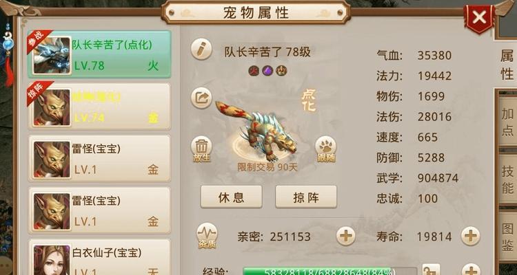 问道手游中乌龟宠物如何加点？