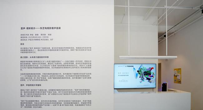 艺术解码 跨界共振 东芝电视携声音艺术博物馆创行业合作新范式