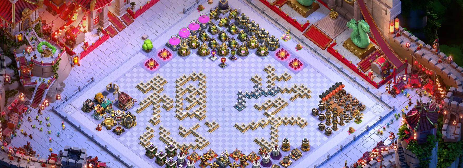 部落冲突中蓝字阵型的使用技巧？