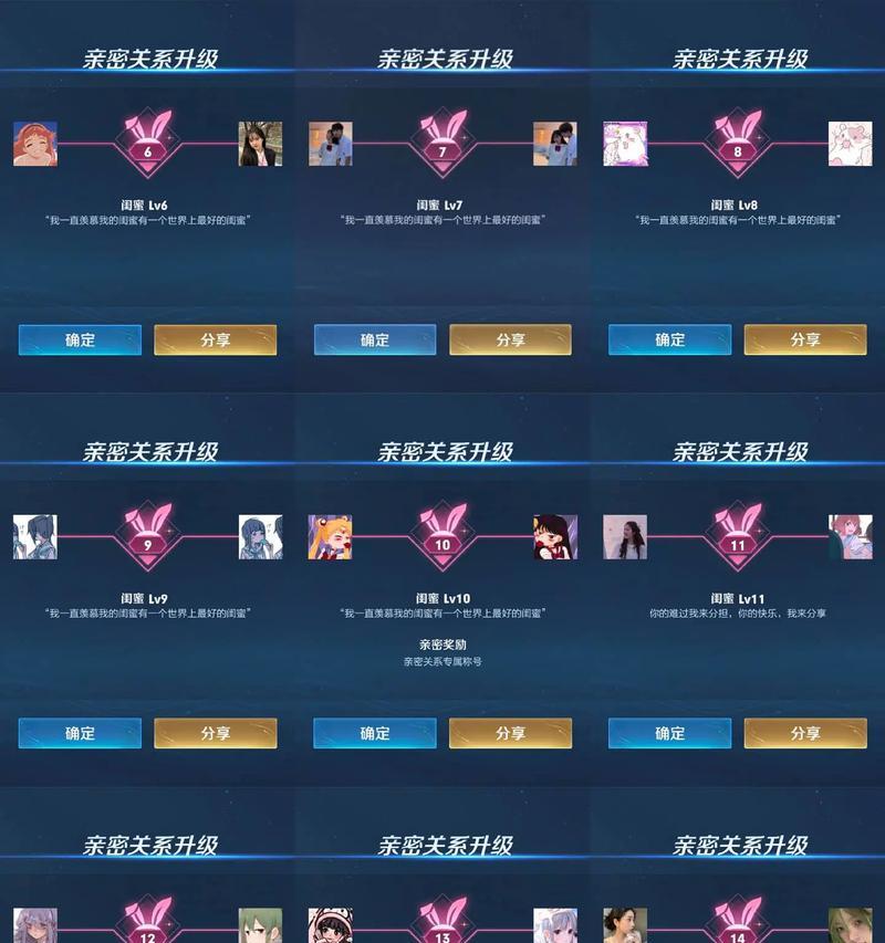 王者荣耀中查看亲密度的方法是什么？